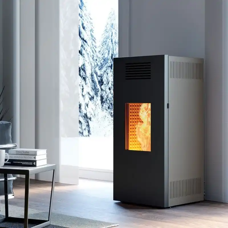 Piec na pellet Noir MP AUP 13 kW | Końcówka serii