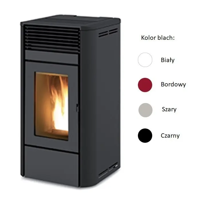 Superoferta - Piec na pellet RED Camelia Air blacha 8 kW