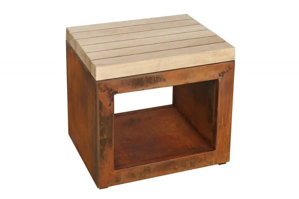 Ławka Artiss 50x40x46cm corten | Kup teraz