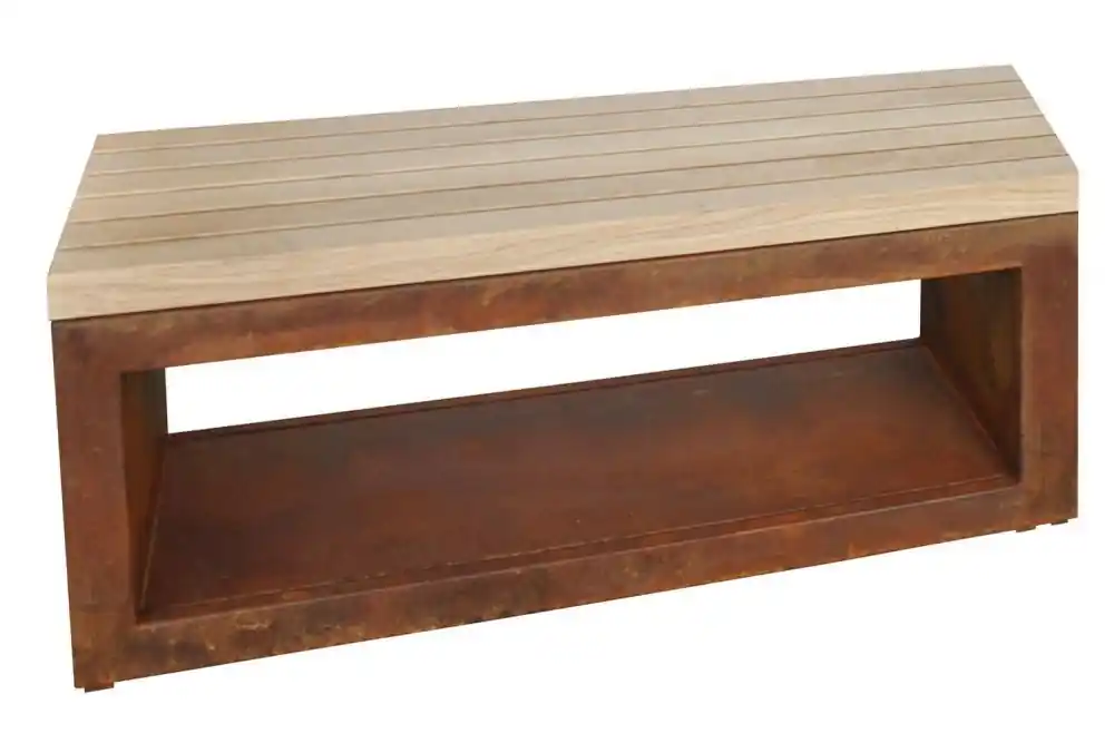 Ławka Artiss 110x40x46cm corten | Wygodne zakupy