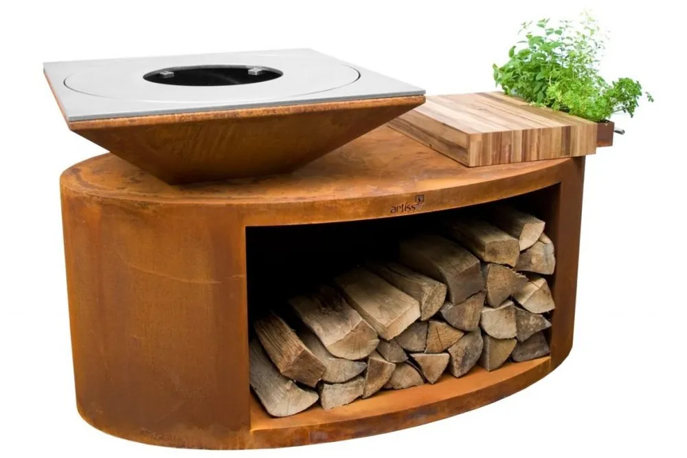 Bestseller - Palenisko-grill ogrodowy Artiss G3 corten