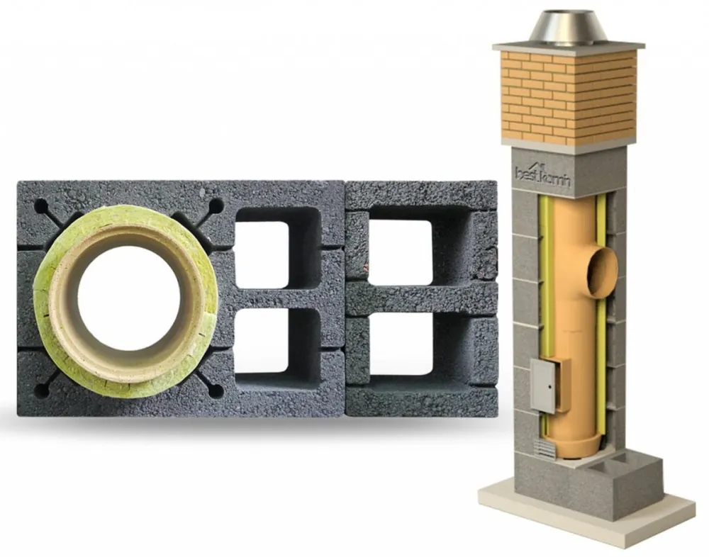 Nie zwlekaj | System Kominowy Ceramiczny KW2+W2 UNIWERSAL fi 160
