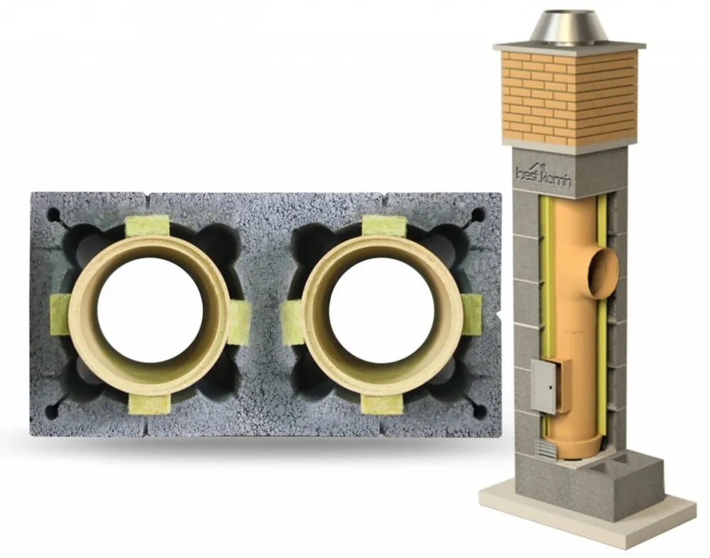 Nowość w asortymencie - System Kominowy Ceramiczny 2K STANDARD fi 160
