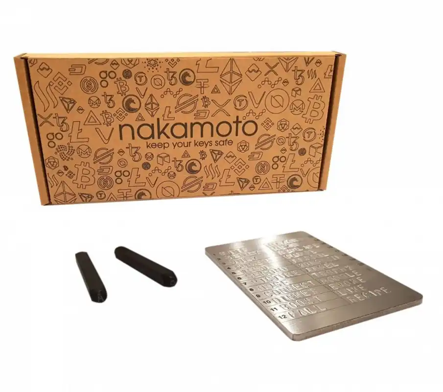 NAKAMOTO SEED - ZESTAW - BITCOIN - LEDGER - TREZOR - Kup online