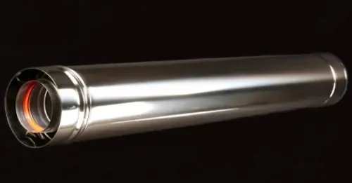 Hit sprzedaży - Rura kominowa DN 80/125, L=250 powietrzno-spalinowa do kotłów kondensacyjnych i turbo