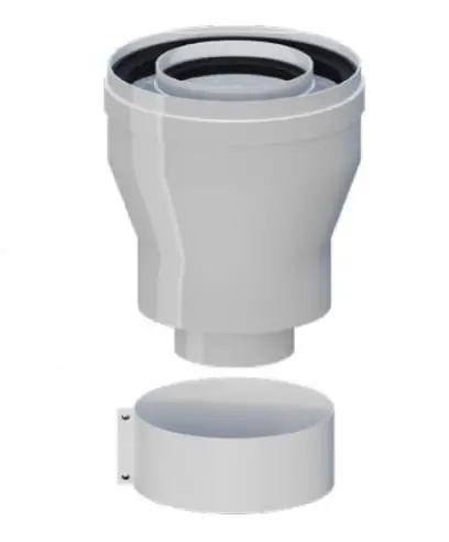 Już w sprzedaży - RICOM Adapter (Ø80/125) z przyłączem montażowym (Ø60/100)