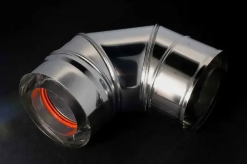 Cena producenta - Kolano kominowe DN 80/125, 90 st do kotłów kondensacyjnych i turbo