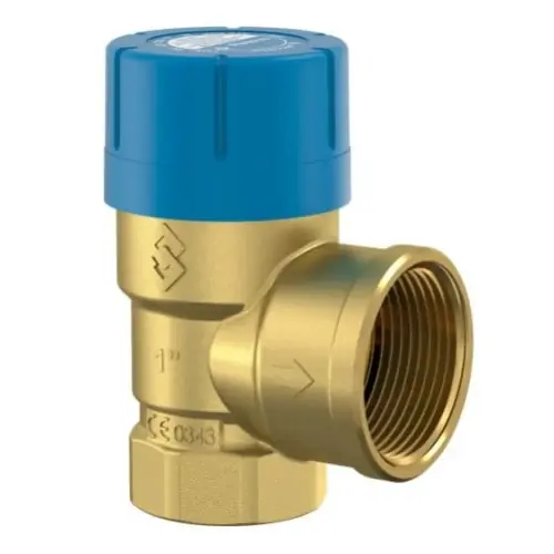 Bezpieczne zakupy - Flamco Prescor B 6 bar 1" x 1 1/4" GW - Zawór bezpieczeństwa do zasobników c.w.u.