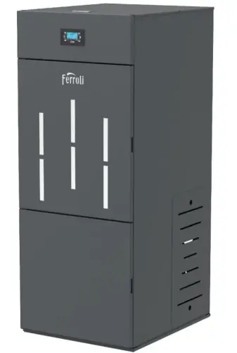 Cena obniżona | FERROLI BIOPELLET PRO 24 - Kocioł na pellet o zakresie mocy 8,3 - 24 kW (LSBBP24T)