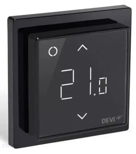 Cena fabryczna | Danfoss DEVIreg Smart (czarny) Wi-Fi - Termostat