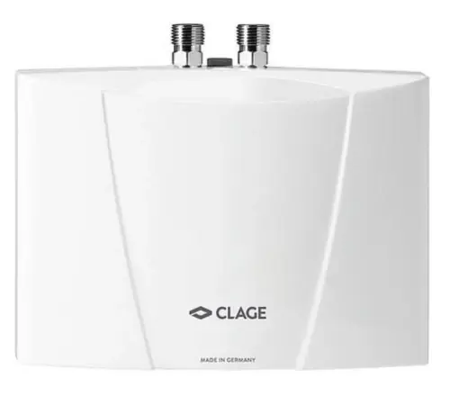 CLAGE MBH7 - 6,5 kW/400V- Podgrzewacz przepływowy, podumywalkowy 160076 | Okazja cenowa
