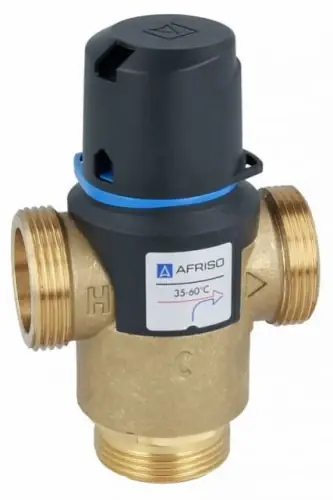 AFRISO ATM 883 DN25, G1¼ " - Termostatyczny zawór mieszający, zakres temperatury 35÷60°C, Kvs 4,2" | Dobra cena