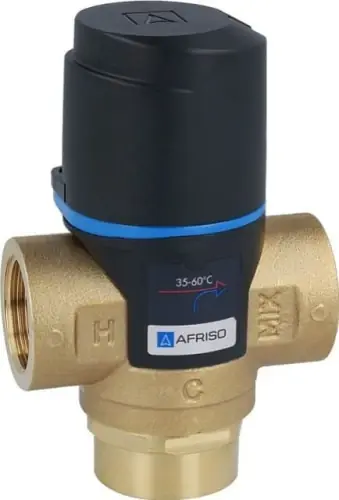 AFRISO ATM 333 DN20, Rp3/4 " - Termostatyczny zawór mieszający, zakres temperatury 35÷60°C, Kvs 1,6" | Cena promocyjna