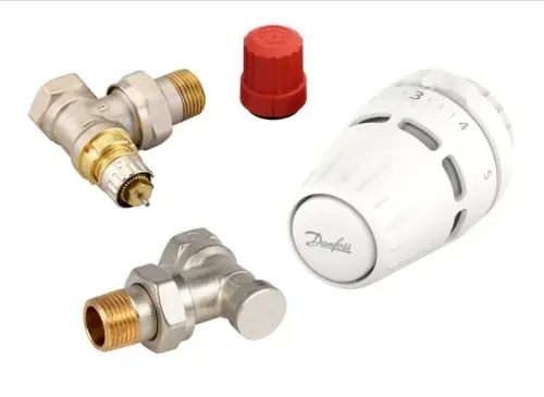 Cena promocyjna | Zestaw termostatyczny z głowicą Danfoss Regus™ (KĄTOWY) 015G5303