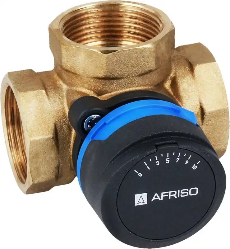 3-drogowy obrotowy zawór mieszający ARV 385 ProClick, DN32, Rp1 1/4", Kvs 7,5-19 AFRISO 1338510 / 1338520 | Oferta