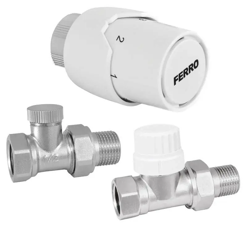 Supercena | Komplet termostatyczny prosty 1/2" FERRO ZTM20