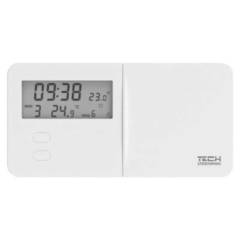 Darmowy zwrot | Regulator pokojowy Tech Sterowniki WG.11.0795 przewodowy T-9.1 dwustanowy