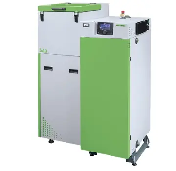 Bezpośrednio z fabryki | Kocioł BIO COMPACT 10 kW lewy czopuch do góry TECH na paliwo stałe SAS KOT-BIOCOM-010-L-CG-T2