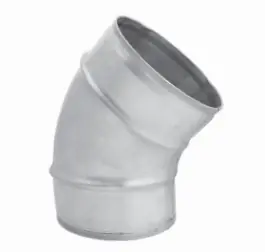 Hit sprzedażowy - Kolano tłoczone bez uszczelki ocynkowane ALNOR BP-200-45