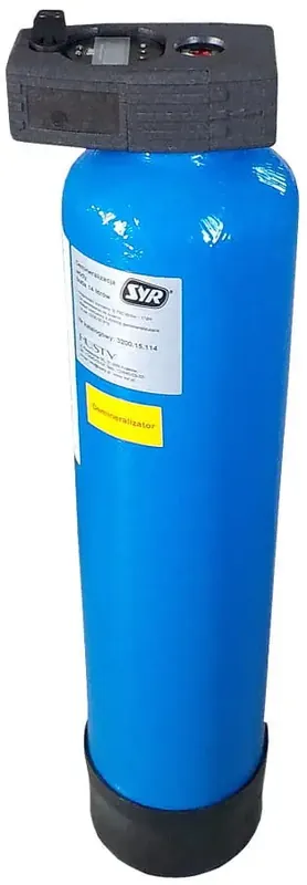 Hit sprzedaży | Demineralizator do instalacji grzewczych i chłodniczych - butla 30L + flansza 3200 DN15oraz zawór napełniania instalacji BA 6628 Plus, 1-6 bar, z
