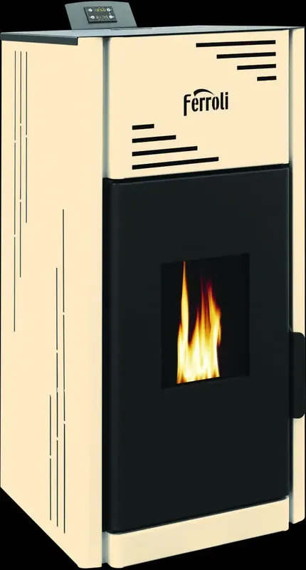Ekologiczny termokominek opalany peletem BRETA PELLET PRO 12 ekologiczny, zautomatyzowany z płaszczem wodnym - Cena specjalna