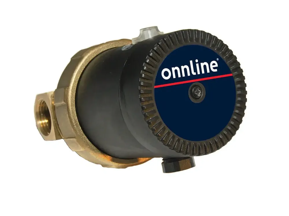 Elektroniczna pompa do cyrkulacji wody pitnej, Onnline Pro 15-1/65 B, z przyłączem gwintowym 1Rp 1/2 cala, w komplecie zawór zwrotny i osłona - Skorzystaj teraz