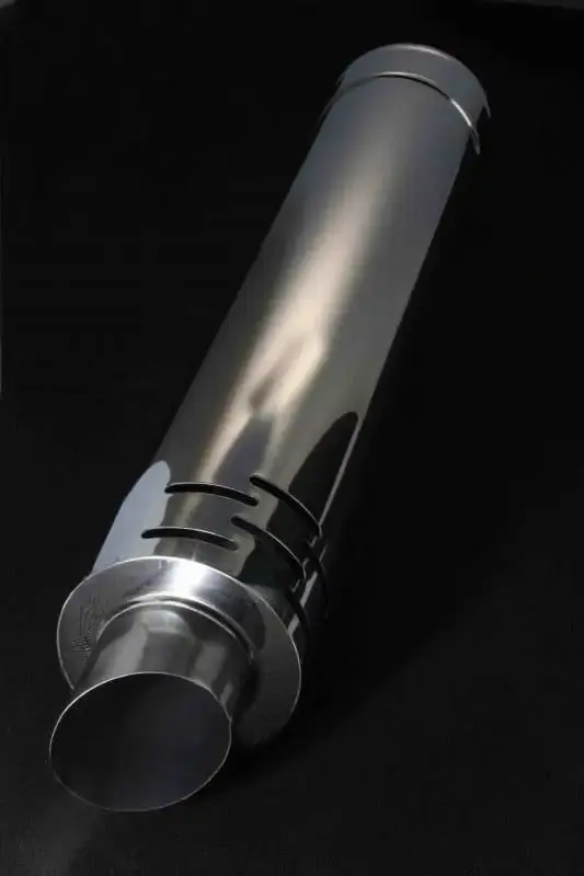 Do wyczerpania zapasów - Końcówka wylotu spalin DN 80/125 L=1000 pozioma do kotłów kondensacyjnych i turbo