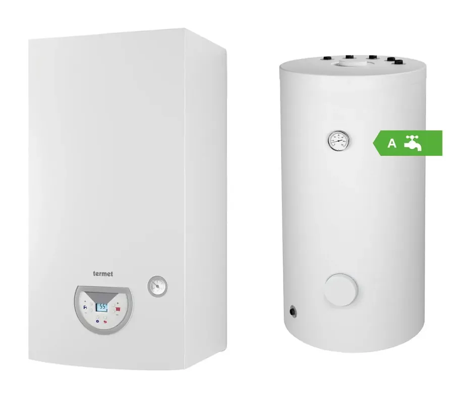 Wielka wyprzedaż - Pakiet z kotłem gazowym kondensacyjnym SILVER PRO 20 kW i zasobnikiem SWK 120
