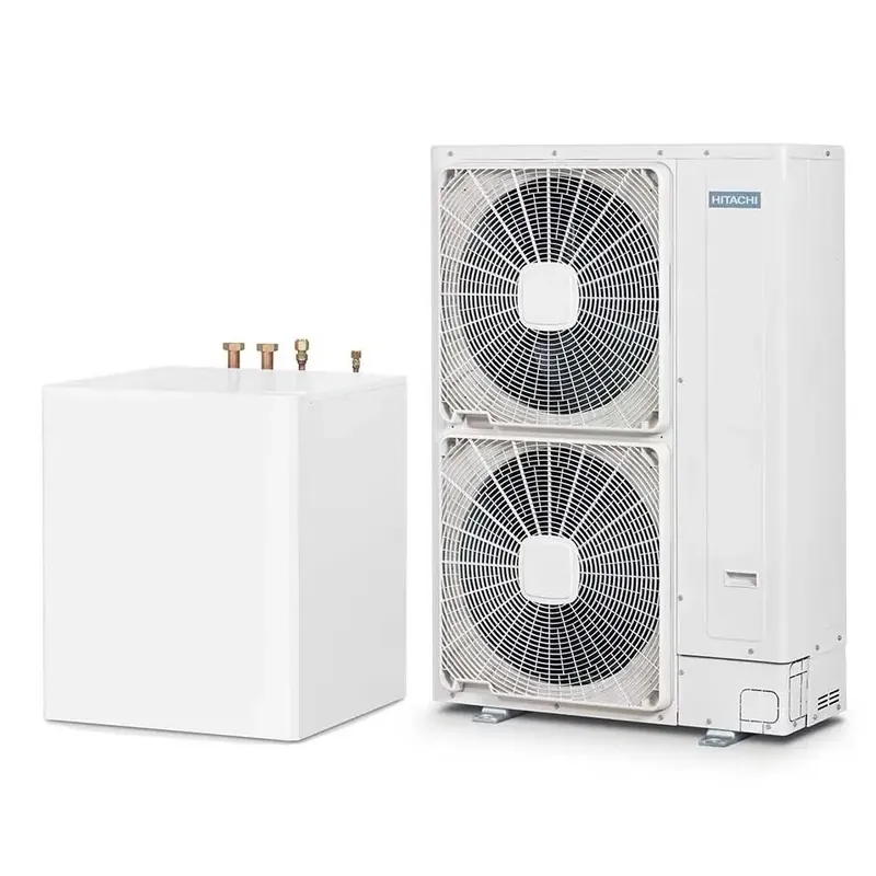Oszczędź teraz - Pompa ciepła Hitachi Yutaki S80 11 kW wysokotemperaturowa - komplet