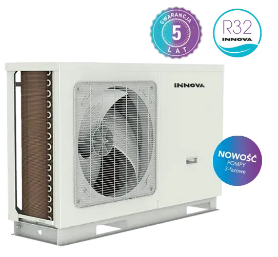 Pompa ciepła Innova Nordic Monoblock 10 kW 3-fazowa - Popularny produkt