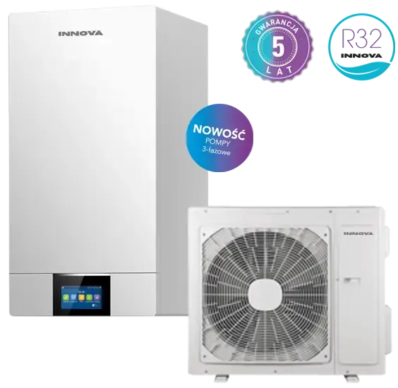 Pompa ciepła Innova Nordic Split 8 kW - komplet | Oferta specjalna