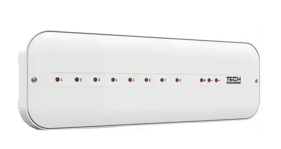 Nowość w sprzedaży | STEROWNIK ZAWORÓW TERMOSTATYCZNYCH PRZEWODOWY 8 SEKCJI L-5S