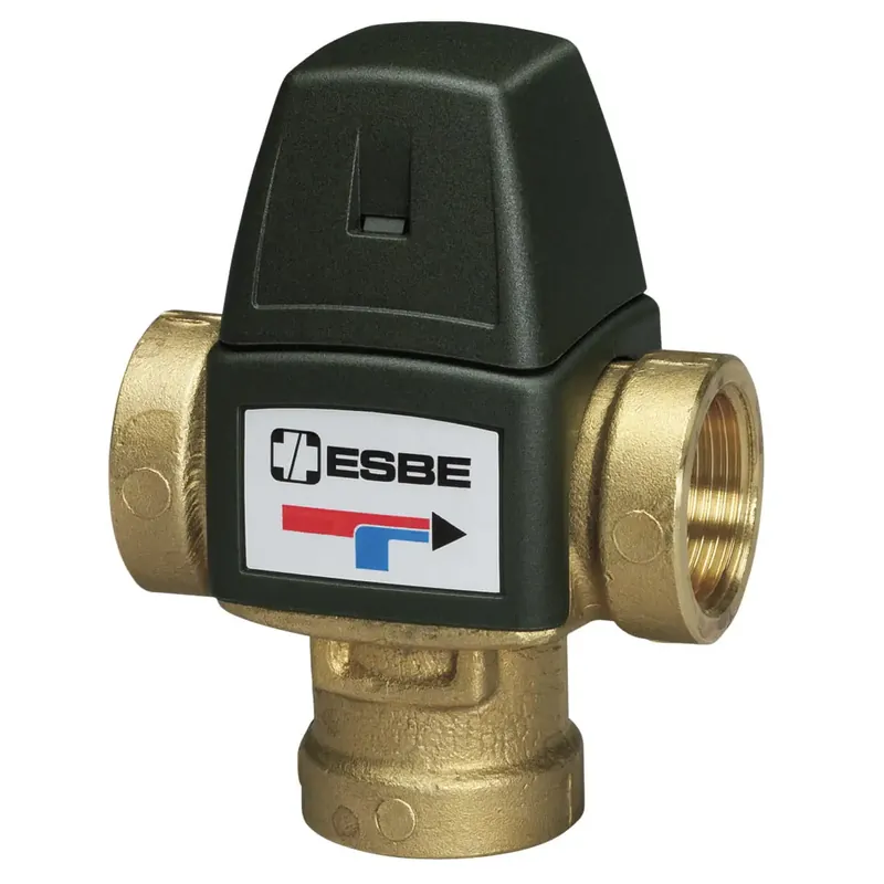 Oferta specjalna - Termostatyczny zawór mieszający VTA321, regulator temperatury 35-60oc, KVS 1.5, 1/2 cala wewnętrzny