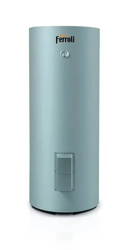 Wymiennik CWU Ecounit HP 200-1C o pojemności 167 l z pojedynczą wężownicą o powierzchnia wężownicy 2,30 m2 i wbudowaną grzałką 2,0kW | Okazja dnia