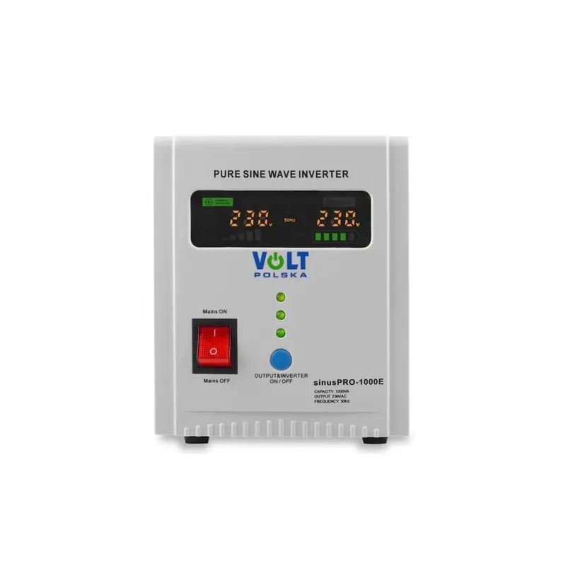 Bardzo popularny produkt | Zasilacz awaryjny SINUS PRO 1000 E 12/230V (700/1000W)