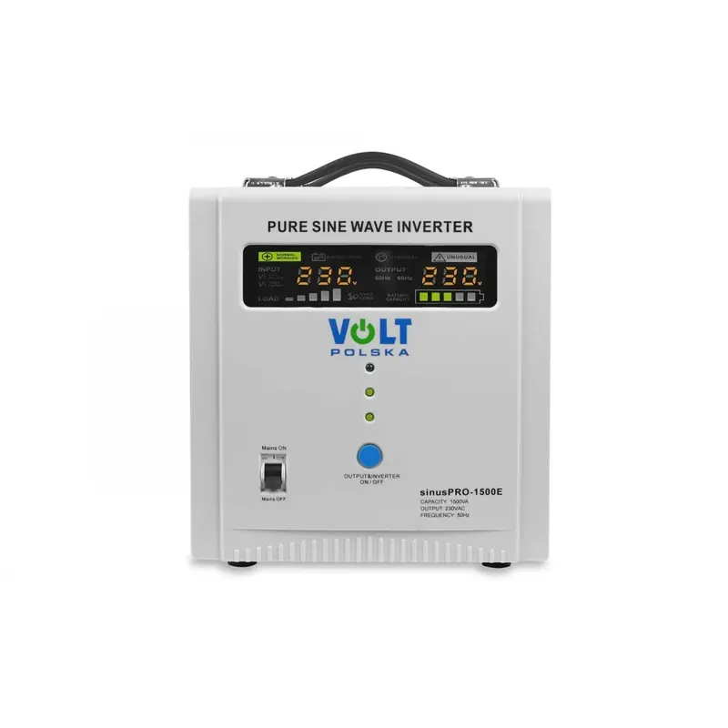 Zasilacz awaryjny SINUS PRO 1500 E 12/230V (1050/1500W) - Klienci polecają