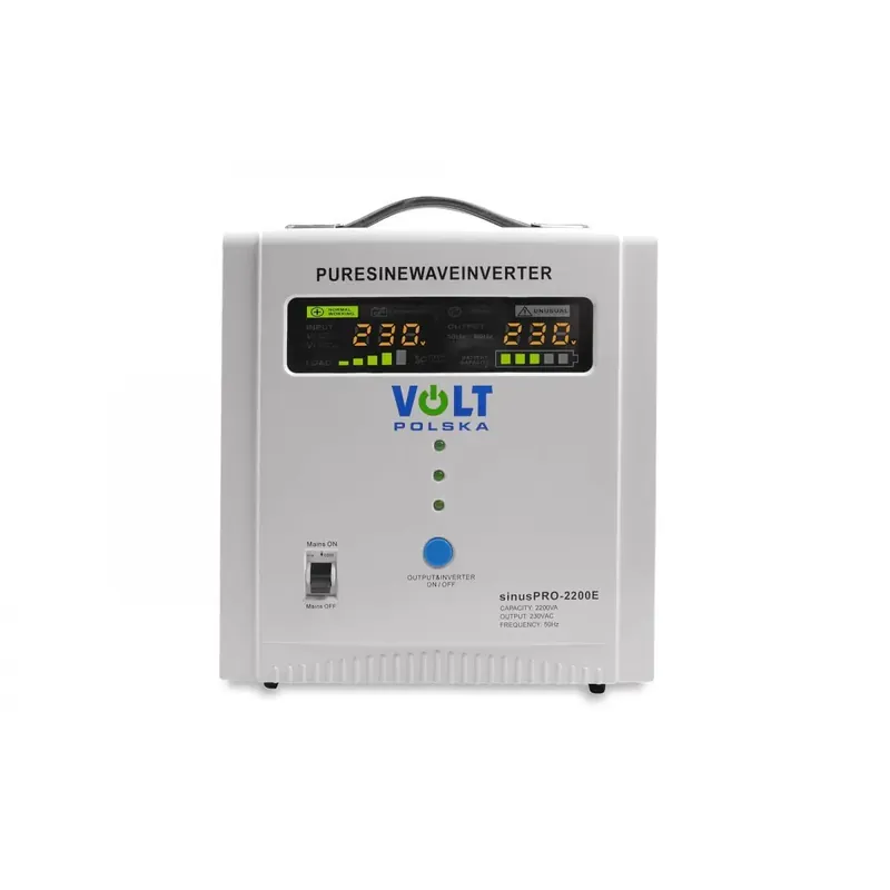 Zasilacz awaryjny SINUS PRO 2200 E 12/230V (1600/2200W) | Produkt polecany