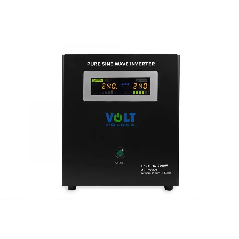 Bezpieczna płatność - Zasilacz awaryjny SINUS PRO 2500 W 24/230V (1800/2500W)