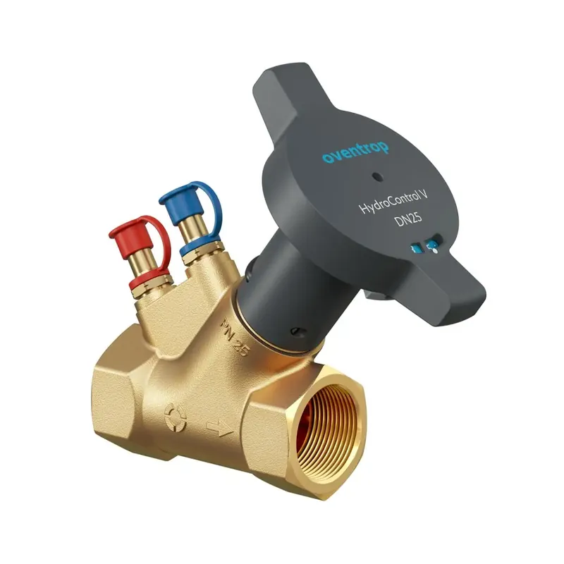 Cena po obniżce - Zawór równoważący HydroControl V - DN20, GW Rp 3/4, PN25, 2x HydroPort, kvs 6,90