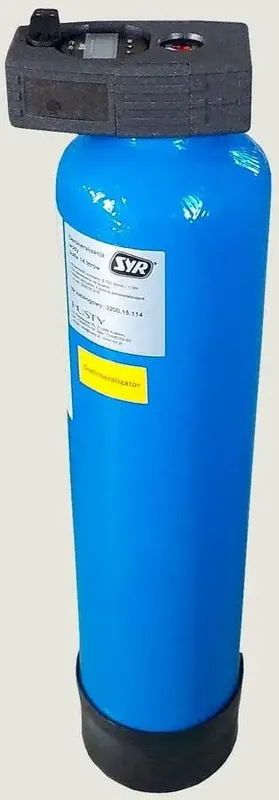 Zmiękczacz do instalacji grzewczej i chłodniczej, butla 14L + flansza 3200 DN15 (wydatek do 49 tys. litrów/1° dH) - Hit sprzedażowy