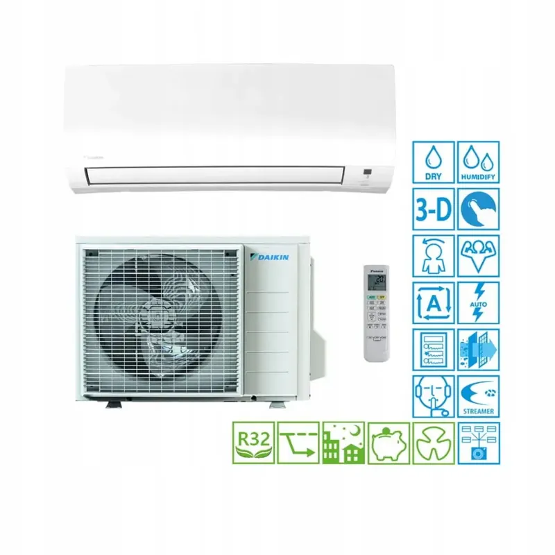 Klimatyzator ścienny Daikin Comfora FTXP71N 7,1 kW - komplet - Oferta promocyjna