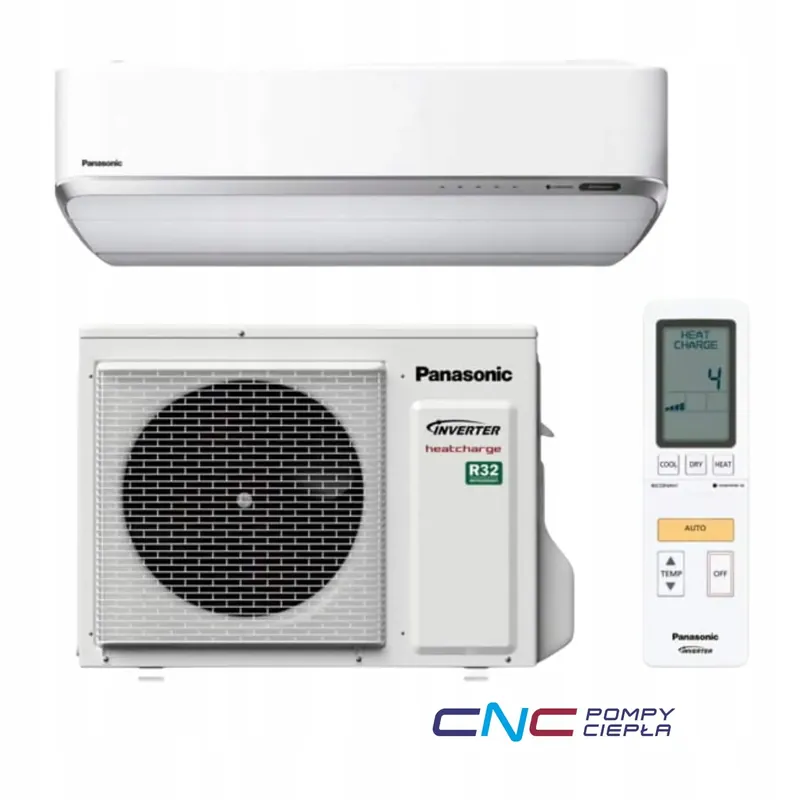 Właśnie dodano - Klimatyzator ścienny Panasonic KIT-VZ9SKE 2,5 kW biały - komplet