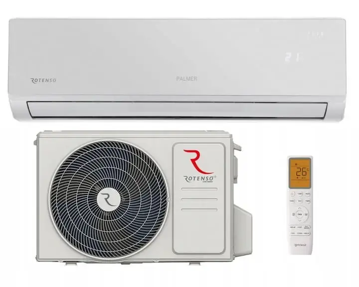 Hit cenowy - Klimatyzator ścienny Rotenso Elis 4D 3,5 kW srebrny - komplet