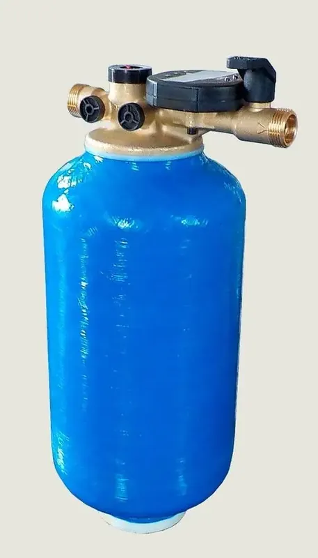 Demineralizator do instalacji grzewczych i chłodniczych - butla 4L + flansza 3200 DN15 (wydatek do 5 000 litrów/1° dH) - Bezpieczne zakupy
