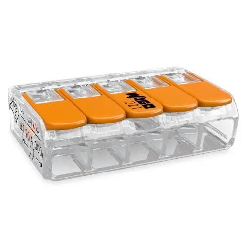 Złączka Wago 221-415 5x0,14-4 mm2 - Hit