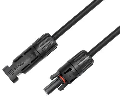 Przedłużacz kabel solarny czarny - 1m - Popularny produkt