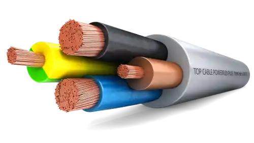 Kabel OMY 5 x 0,75 mm2 ,szary. H05VV-F 5G0,75 - Promocja