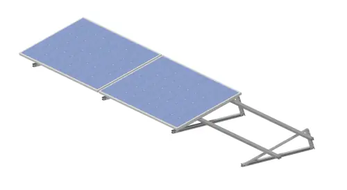Bezpośrednio z fabryki - Konstrukcja PV. Art.nr 11.040 , trójkąty 15°- 35° , ułożenie poziome - pionowe