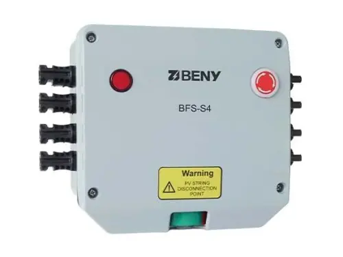 Outlet - Przeciwpożarowy wyłącznik prądu Beny BFS-S4 MPPT