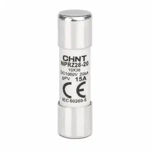 Oszczędź - Wkładka topikowa gPV 10x38 15A 1000V DC